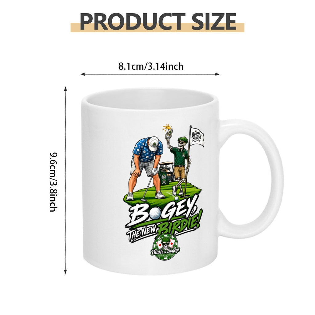 Bluffs & Bogeys “Bogey the New Birdie” Coffee Mug