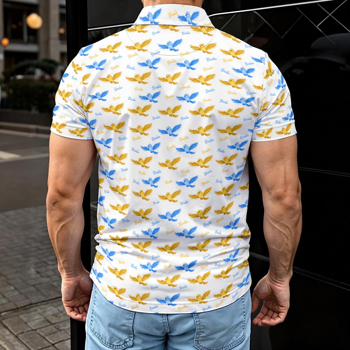 Bluffs & Bogeys ~ The "Birdie" ~ Men's Polo