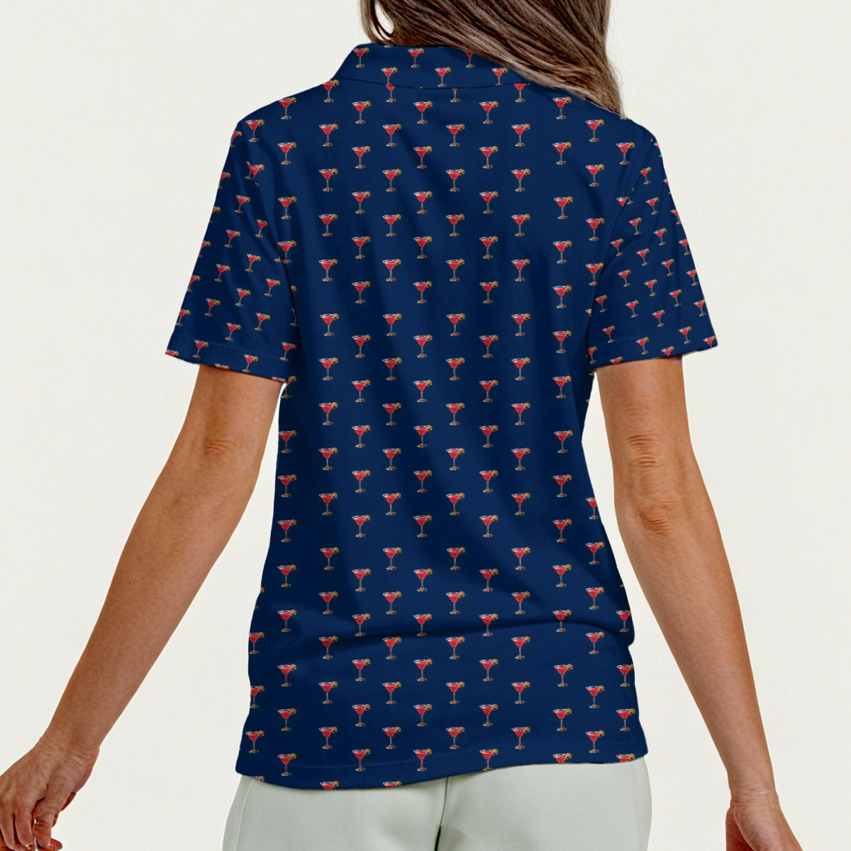 Bluffs & Bogeys — The Cosmopolitan ~ Women’s Zip Polo