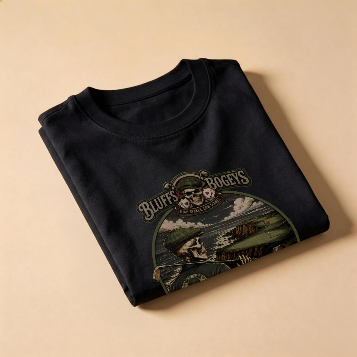 Don't Worry, I Play Suck Fast Golf™ Tee - Front