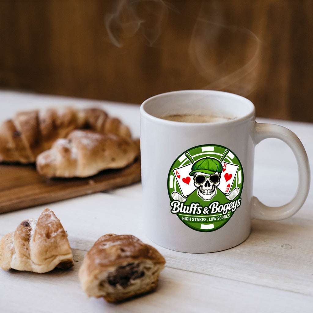 Bluffs & Bogeys Signature Logo Coffee Mug