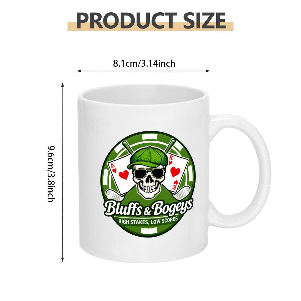 Bluffs & Bogeys Signature Logo Coffee Mug