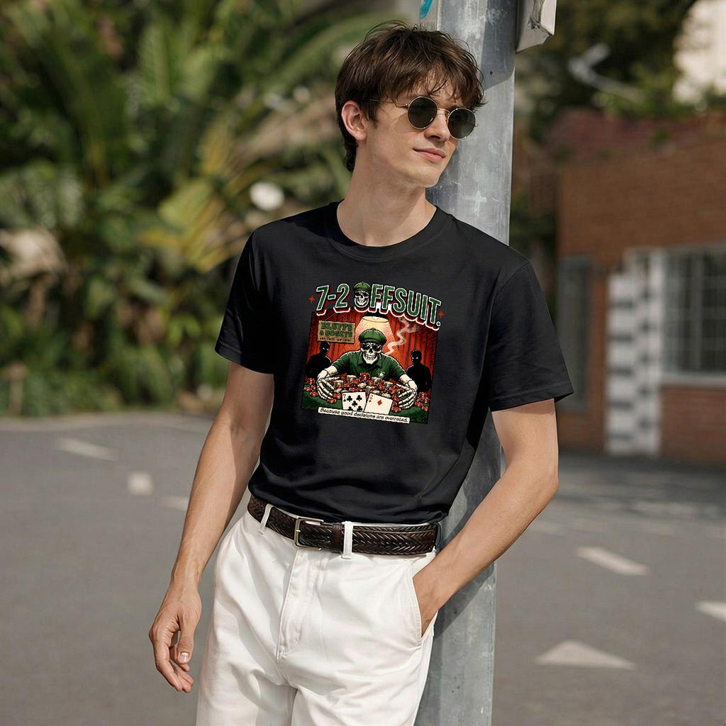 Bluffs & Bogeys "7-2 Offsuit" Tee - Front