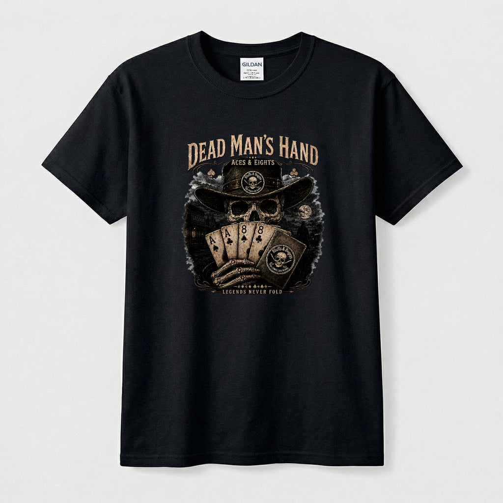 Dead Man's Hand Tee - Front Design