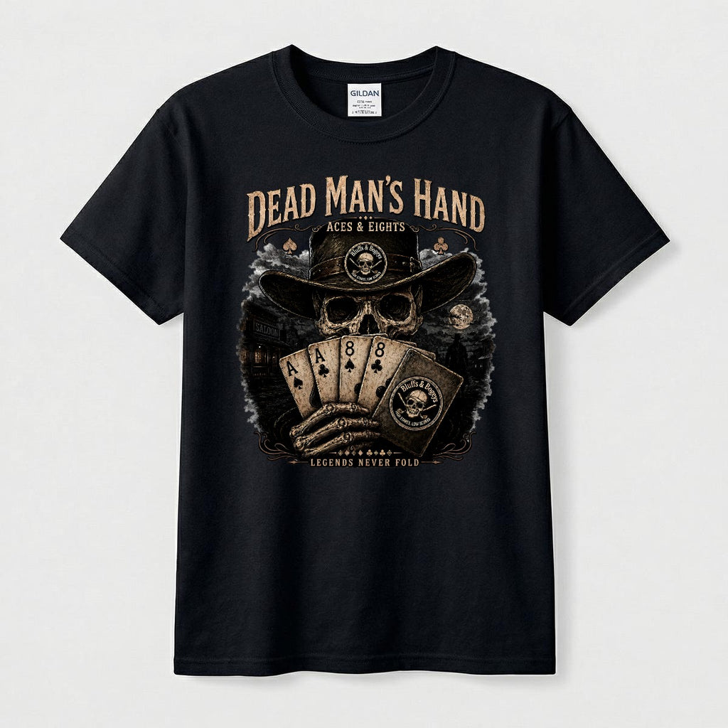 Dead Man's Hand Tee - Front Design