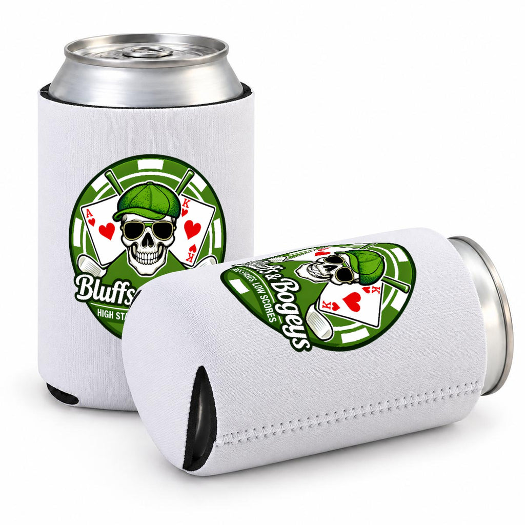 Bluffs & Bogeys 12oz Can Cooler