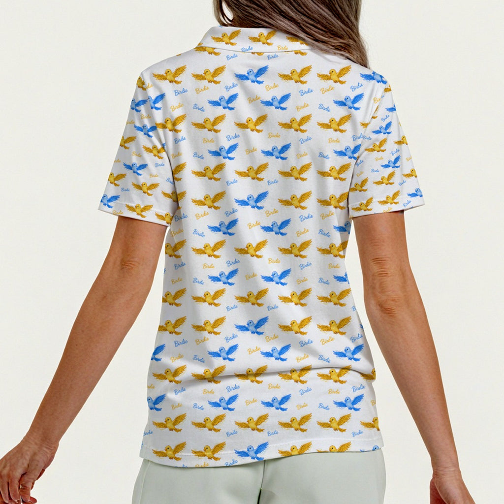 Bluffs & Bogeys ~ The "Birdie" ~ Women’s Zip Polo