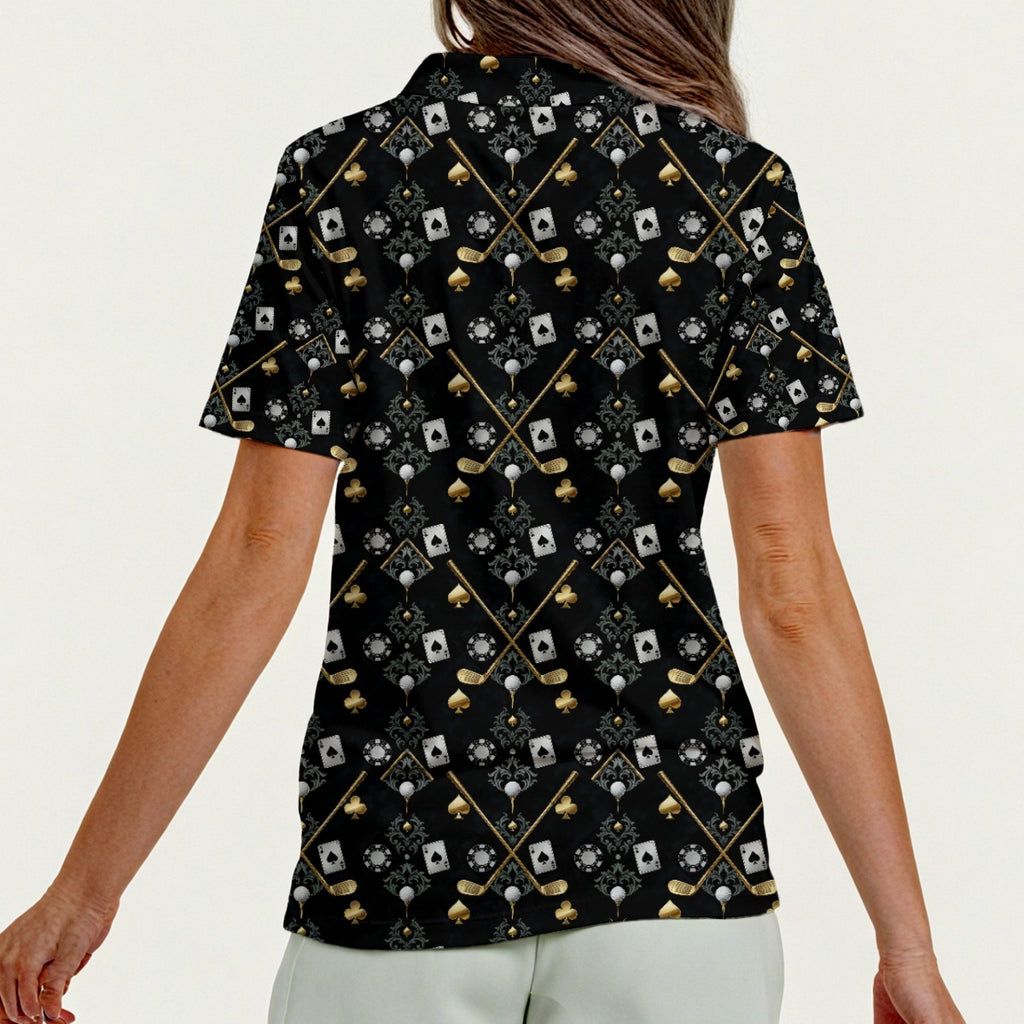 Bluffs & Bogeys Women’s Zip Polo