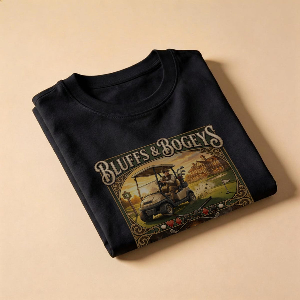 Bluffs & Bogeys “All In on the 19th Hole” Vintage - Front