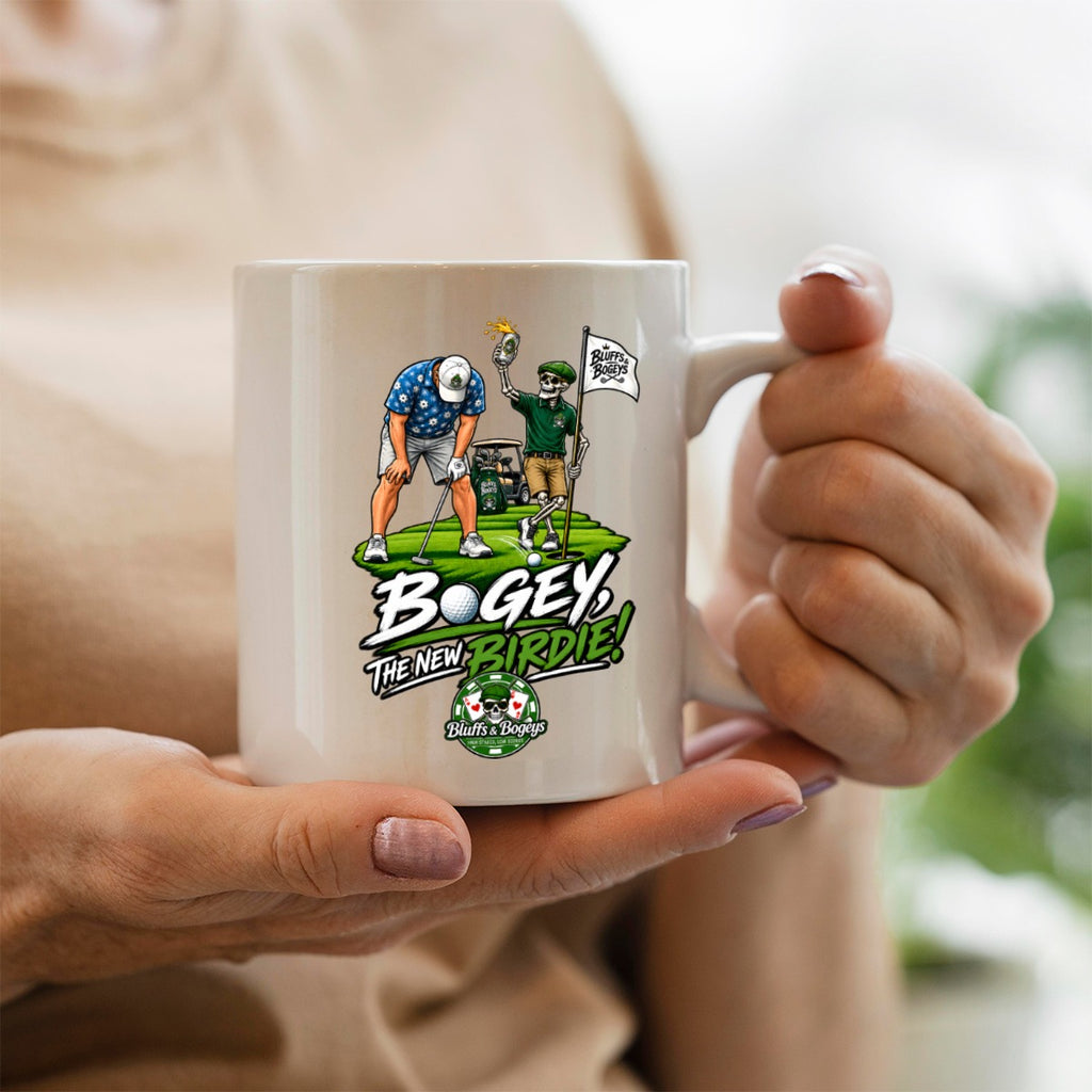 Bluffs & Bogeys “Bogey the New Birdie” Coffee Mug
