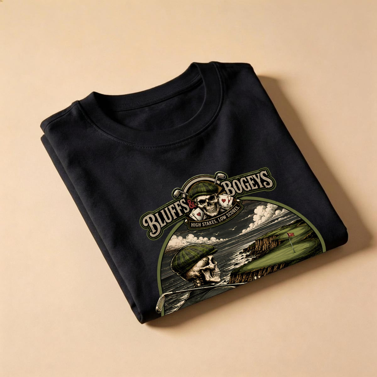 Don't Worry, I Play Suck Fast Golf™ Tee - Front