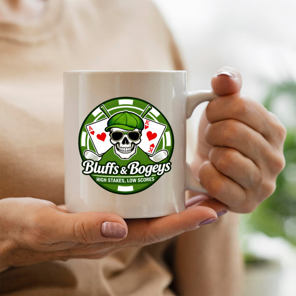 Bluffs & Bogeys Signature Logo Coffee Mug
