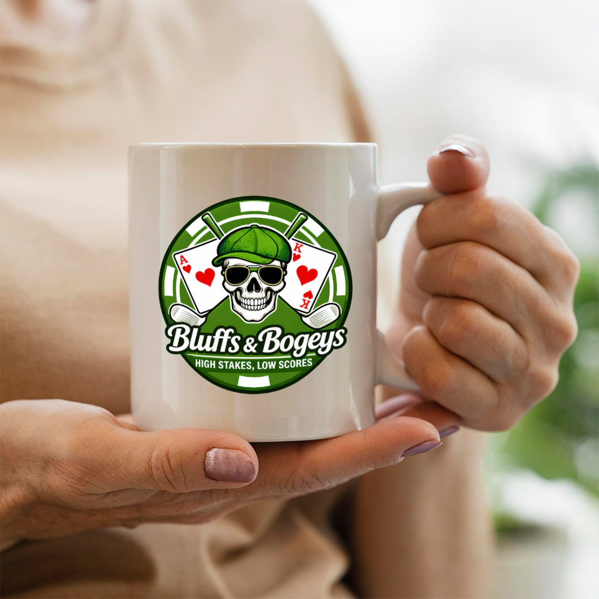Bluffs & Bogeys Signature Logo Coffee Mug