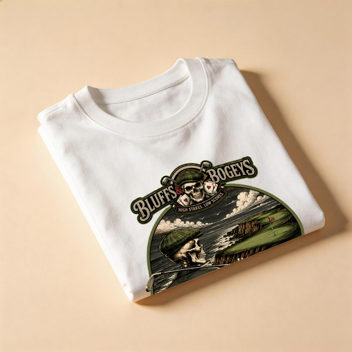Don't Worry, I Play Suck Fast Golf™ Tee - Front