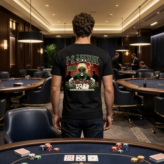Bluffs & Bogeys "7-2 Offsuit" Tee - Back