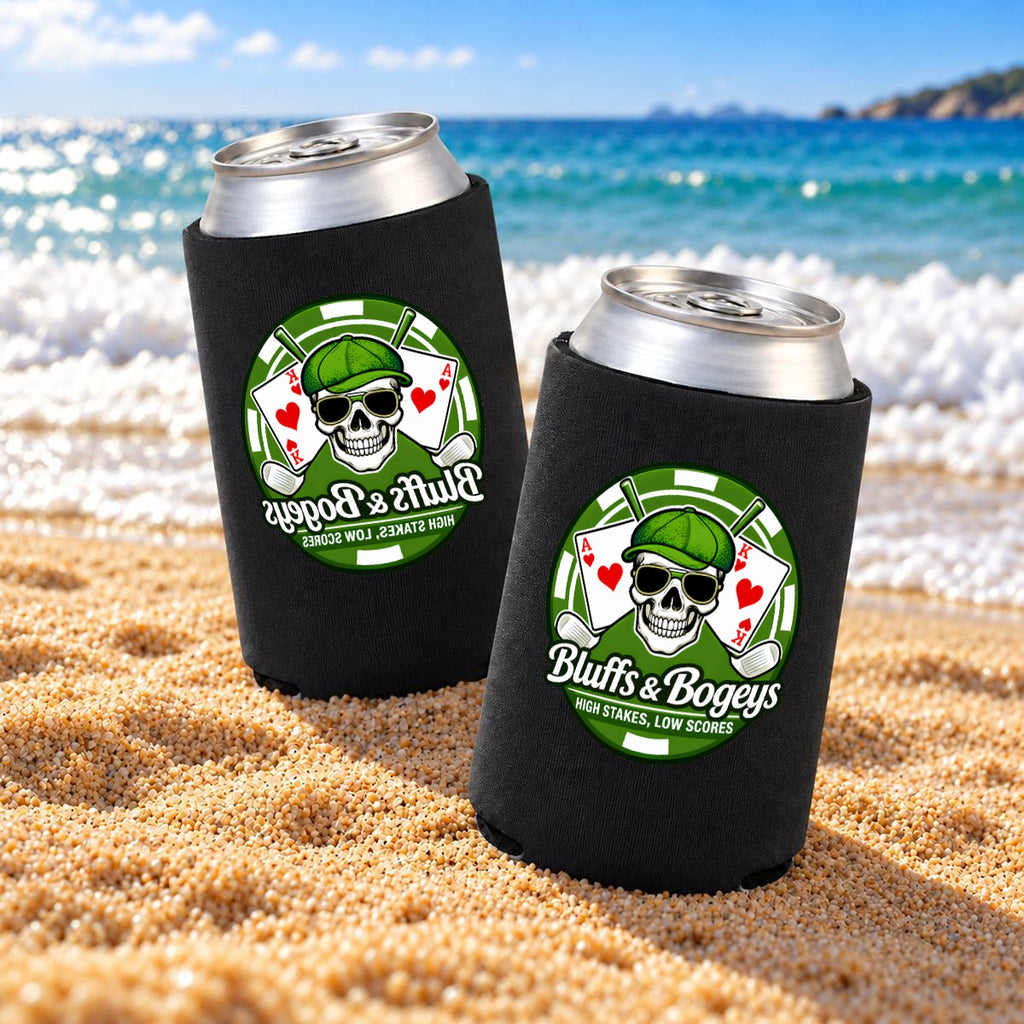 Bluffs & Bogeys 12oz Can Cooler
