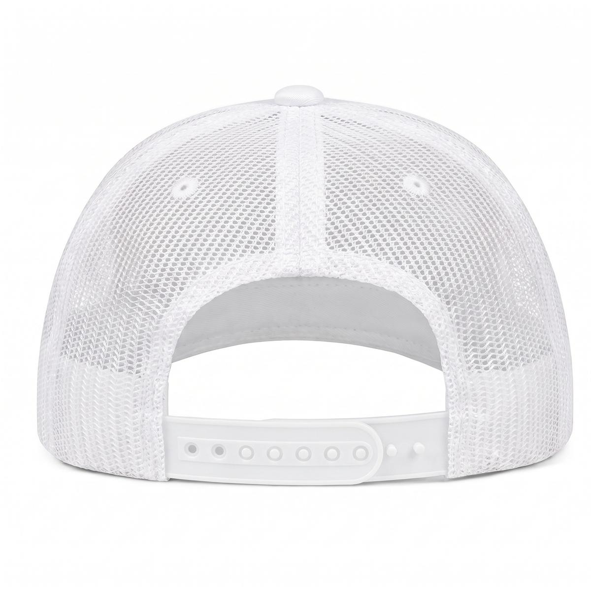 Bluffs & Bogeys Curved Mesh Cap ~ White
