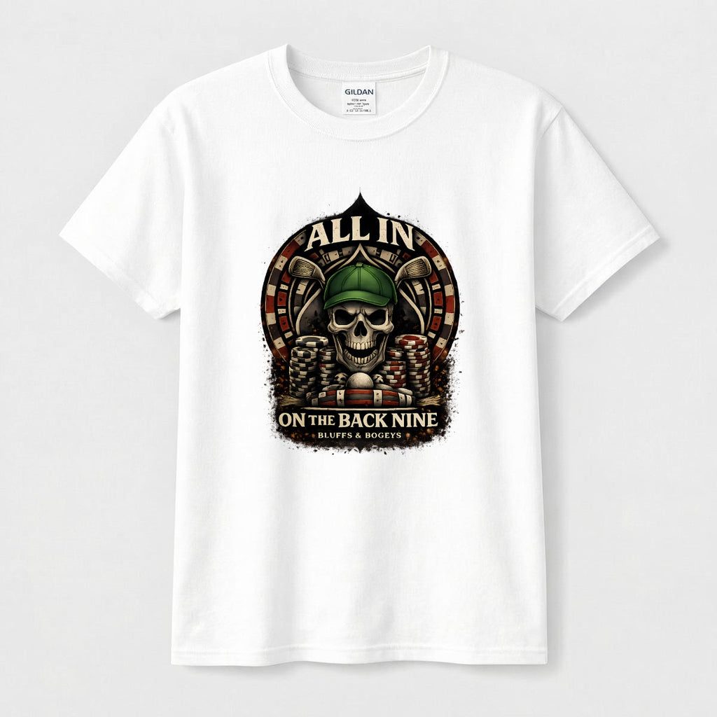 Bluffs & Bogeys “All In on the Back Nine” Front