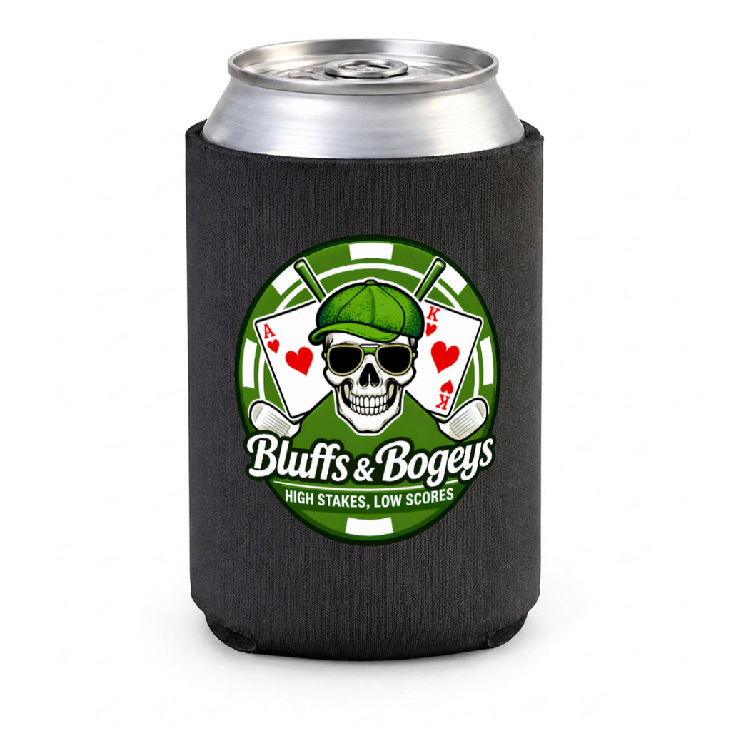 Bluffs & Bogeys 12oz Can Cooler