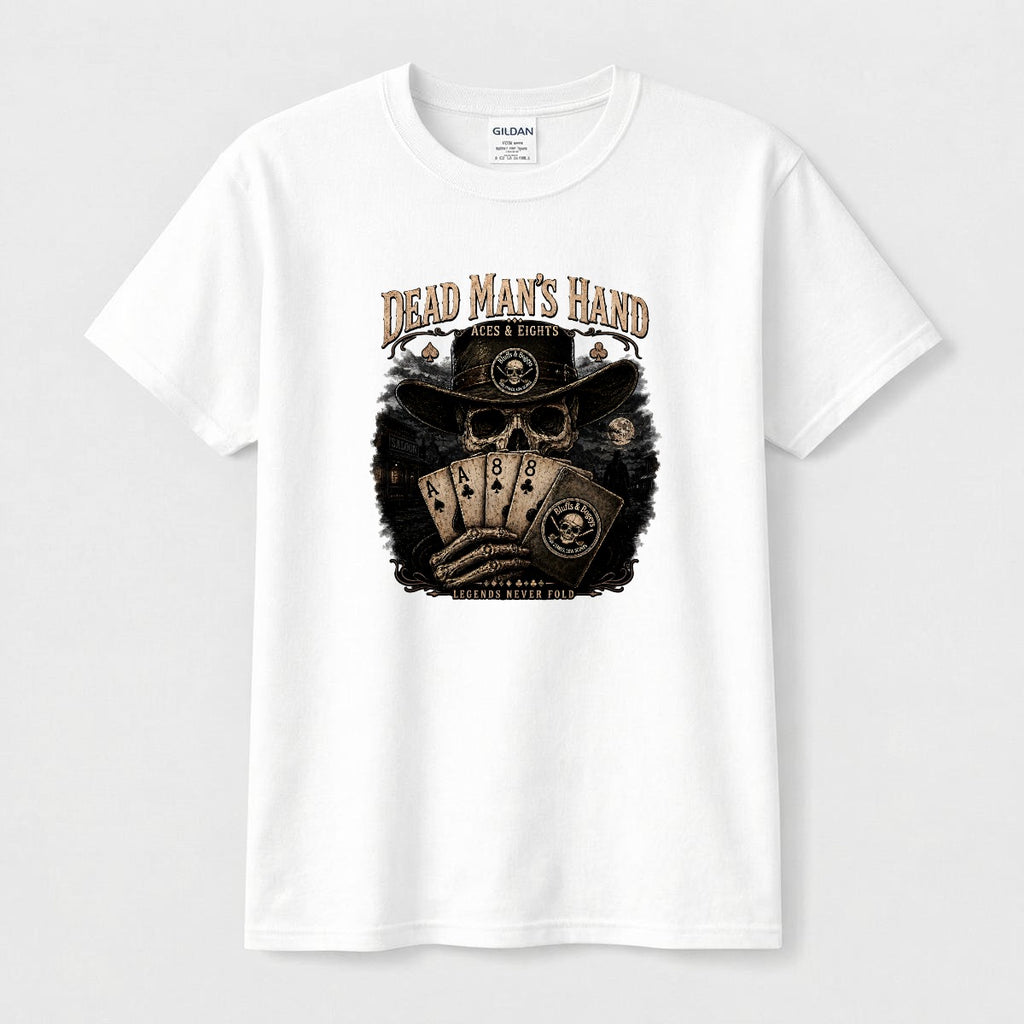 Dead Man's Hand Tee - Front Design
