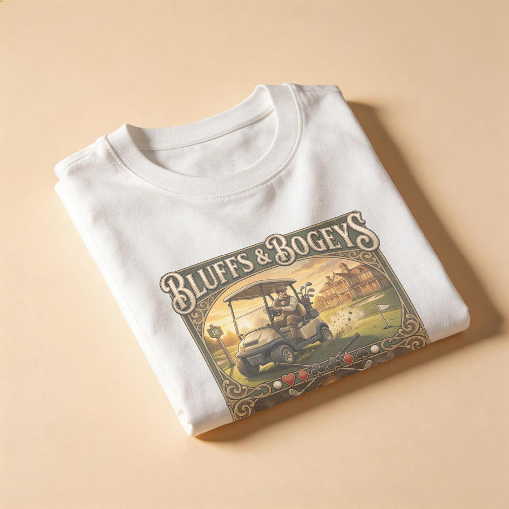 Bluffs & Bogeys “All In on the 19th Hole” Vintage - Front