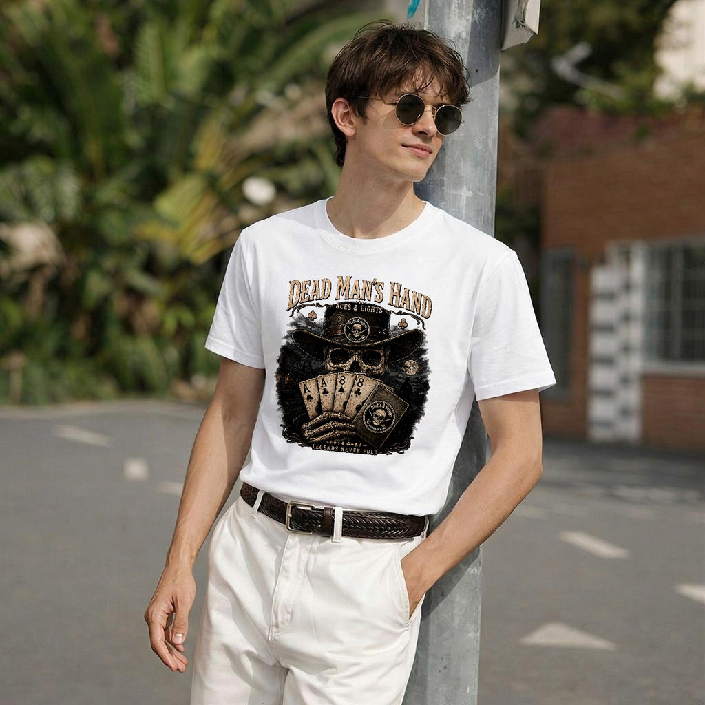 Dead Man's Hand Tee - Front Design