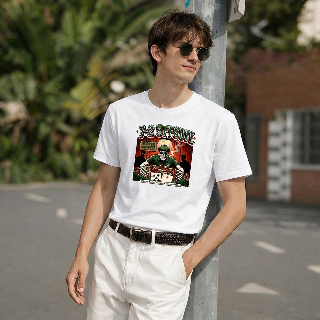 Bluffs & Bogeys "7-2 Offsuit" Tee - Front